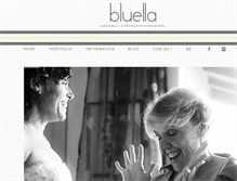 Tablet Screenshot of bluella.com